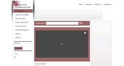 Desktop Screenshot of forfunandentertainment.com